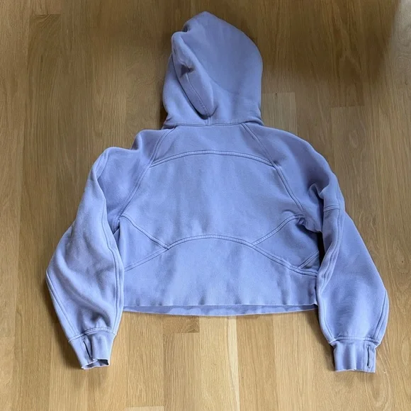 Lavender Hooded Women's Top - Picture 5 of 7